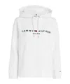 Tommy Hilfiger Heritage Logo Womens Hoodie In White