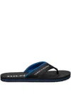 Tommy Hilfiger Monotype Logo Flip Flop In 黑色