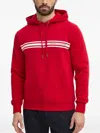 Tommy Hilfiger Logo-print Hoodie In Red