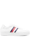 Tommy Hilfiger Logo-print Low-top Sneakers In White