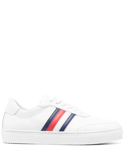 Tommy Hilfiger Logo-print Low-top Sneakers In White