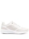 Tommy Hilfiger Logo-print Mesh Sneakers In 中性色
