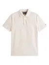 Tommy Hilfiger Logo-print Polo Shirt In Neutral