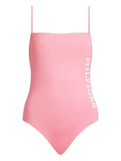 Tommy Hilfiger Logo-print Swimsuit