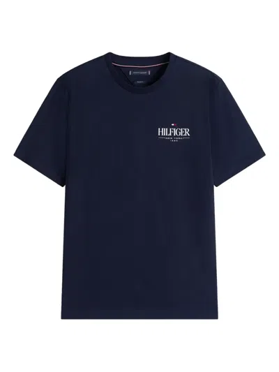 TOMMY HILFIGER LOGO-PRINT T-SHIRT