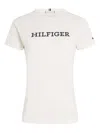 Tommy Hilfiger Logo-print T-shirt In White