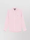 Tommy Hilfiger Logo Shirt Box-pleat Detail