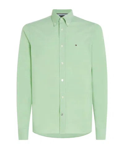 Tommy Hilfiger Logo Shirt In Green