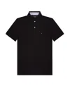 Tommy Hilfiger Monotype Zip-thru Track Jacket In Black