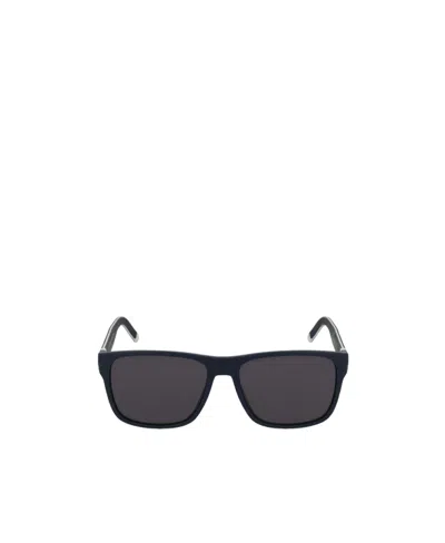 Tommy Hilfiger Logo Sunglasses In Black