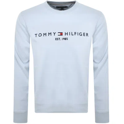 Tommy Hilfiger Logo Sweatshirt Blue