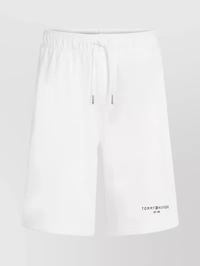 TOMMY HILFIGER LOGO SWEATSHORTS ELASTIC WAISTBAND