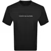 Tommy Hilfiger Logo T Shirt Black In Black