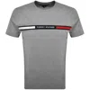 TOMMY HILFIGER TOMMY HILFIGER LOGO T SHIRT GREY