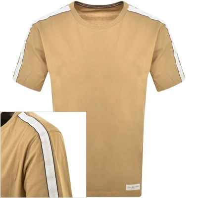 Tommy Hilfiger Logo T Shirt Khaki