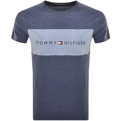 Tommy Hilfiger Logo T Shirt Navy