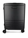 Tommy Hilfiger Logo-tag Luggage In Bds Black