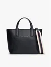 Tommy Hilfiger Logo Tape Strap Mini Tote Bag