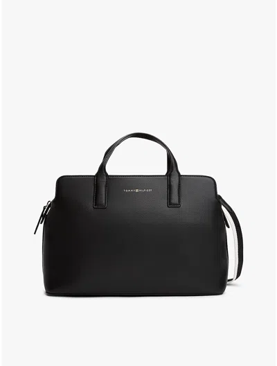 Tommy Hilfiger Logo Tape Strap Satchel