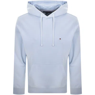 Tommy Hilfiger Logo Terry Hoodie Blue