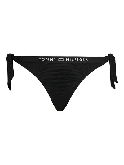 Tommy Hilfiger Logo-waistband Bikini Bottoms