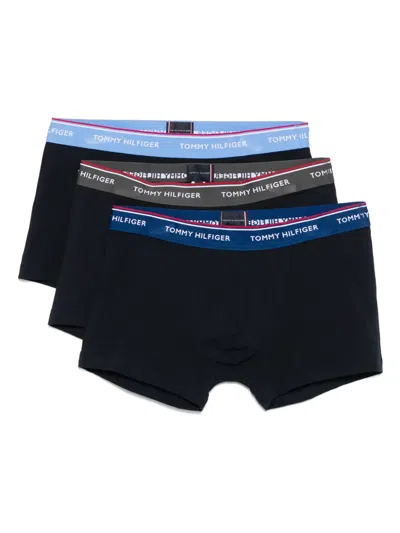 Tommy Hilfiger Logo-waistband Boxers Pack In Black