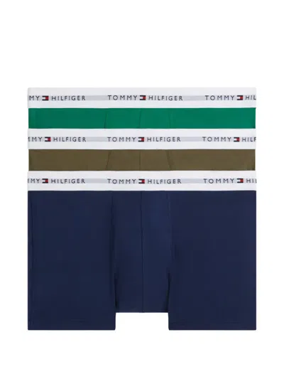 Tommy Hilfiger Logo-waistband Boxers (pack Of Three) In Multi