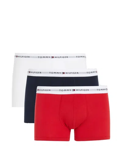 Tommy Hilfiger Logo-waistband Boxers (pack Of Three) In Multi