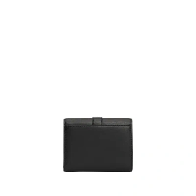 Tommy Hilfiger Logo Wallet In Black