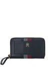 Tommy Hilfiger Logo Wallet In Blue