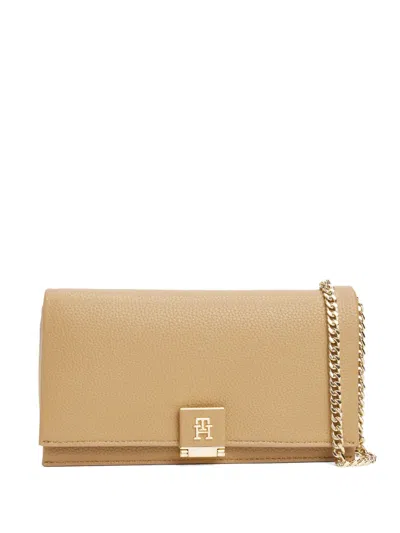 Tommy Hilfiger Logo-detail Cross Body Bag In Brown