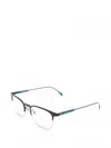 Tommy Hilfiger Logo-detail Rectangle-frame Glasses In Black