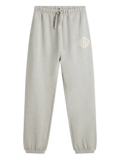 Tommy Hilfiger Logo-detail Track Pants In Gray