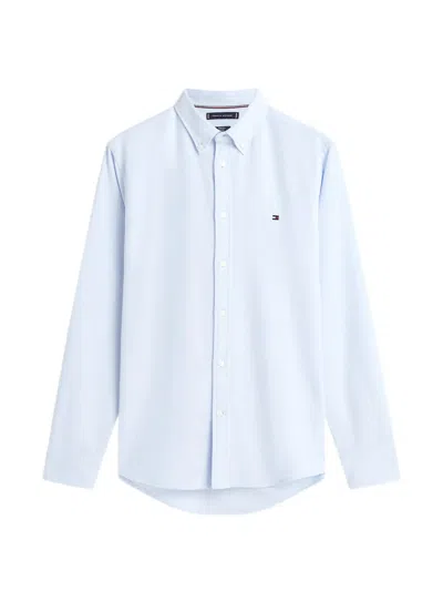 Tommy Hilfiger Logo-embroidered Button-down Shirt In Animal Print