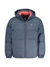 Tommy Hilfiger Logo-embroidered Padded Jacket In Multi
