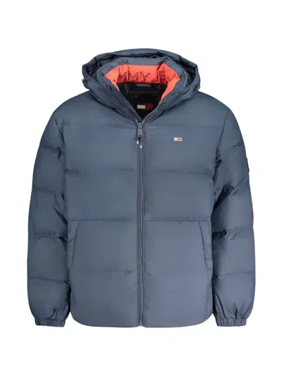 TOMMY HILFIGER LOGO-EMBROIDERED PADDED JACKET