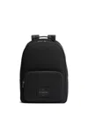 Tommy Hilfiger Hilfiger Logo Textured Backpack In Black
