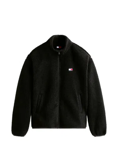 Tommy Hilfiger Logo-patch Jacket In Black