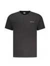 Tommy Hilfiger Logo-patch T-shirt In Black