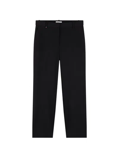 Tommy Hilfiger Logo-plaque Slim-fit Trousers In Multi