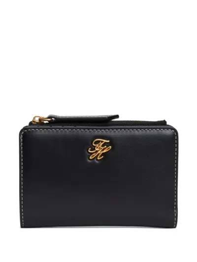 Tommy Hilfiger Logo-plaque Wallet In Yellow