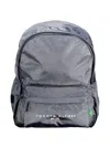 Tommy Hilfiger Blue Polyester Men Backpack In Blue