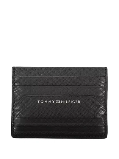 Tommy Hilfiger Logo-stamp Cardholder In Red