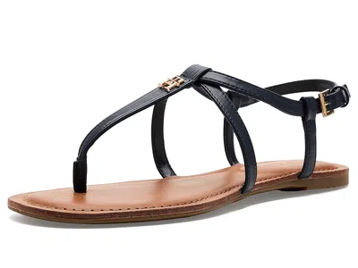 Tommy Hilfiger Lohian T-strap Sandal In Blue