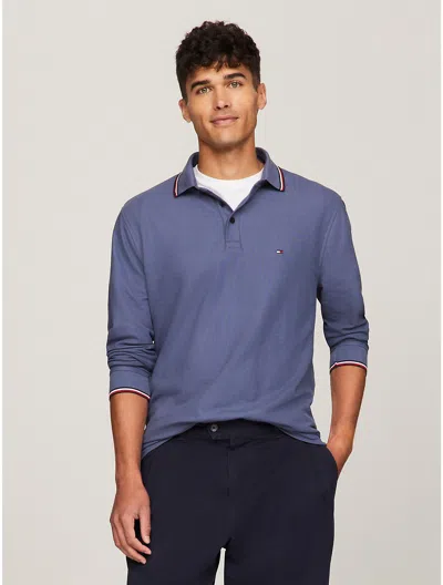 Tommy Hilfiger Regular Fit Long In Bank Blue