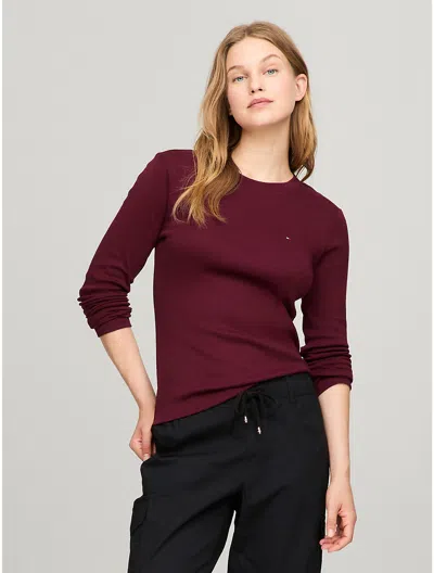 Tommy Hilfiger Long In Deep Rouge
