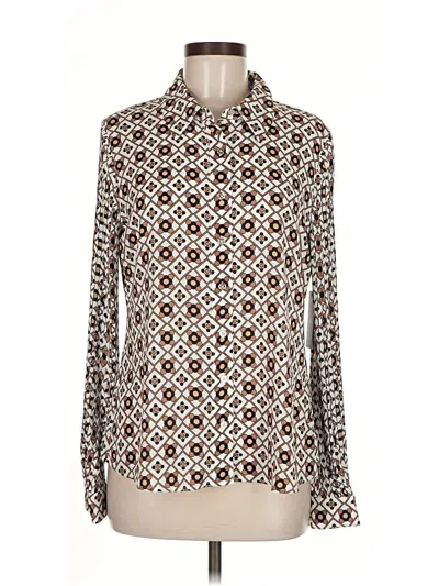 Tommy Hilfiger Long Sleeve Blouse In Multi