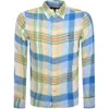 Tommy Hilfiger Long Sleeve Check Shirt Blue In Blue