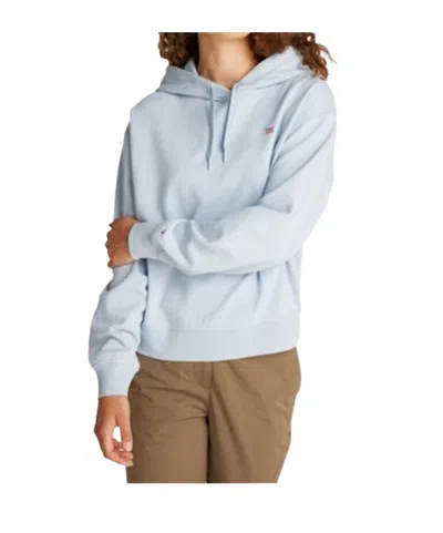 Tommy Hilfiger Long Sleeve Hooded Sweatshirt In Blue