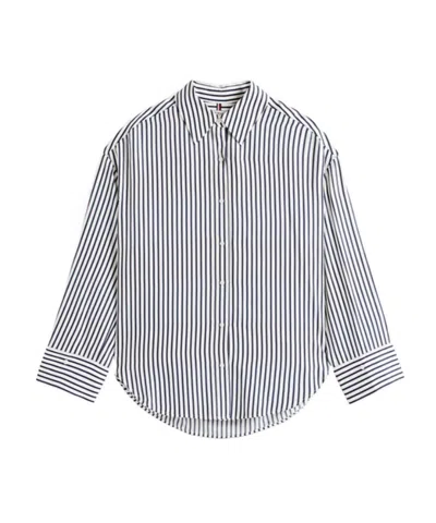 Tommy Hilfiger Long Sleeve Shirt In Blue